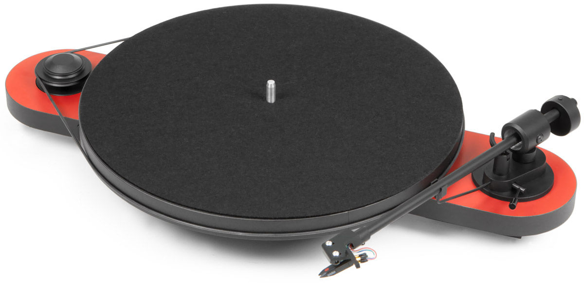 Platines vinyle hi-fi Pro-Ject Elemental Phono USB Rouge