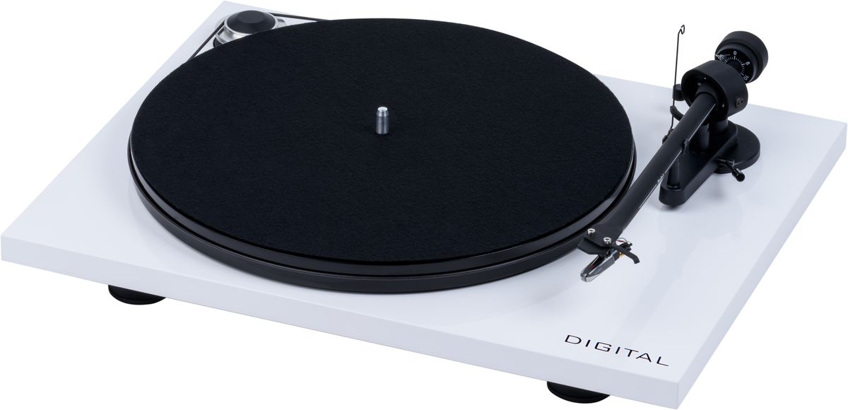 Platines vinyle hi-fi Pro-Ject Essential III Digital OM-10e Blanc