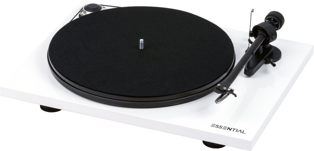 Platines vinyle hi-fi Pro-Ject Essential III OM-10e Blanc