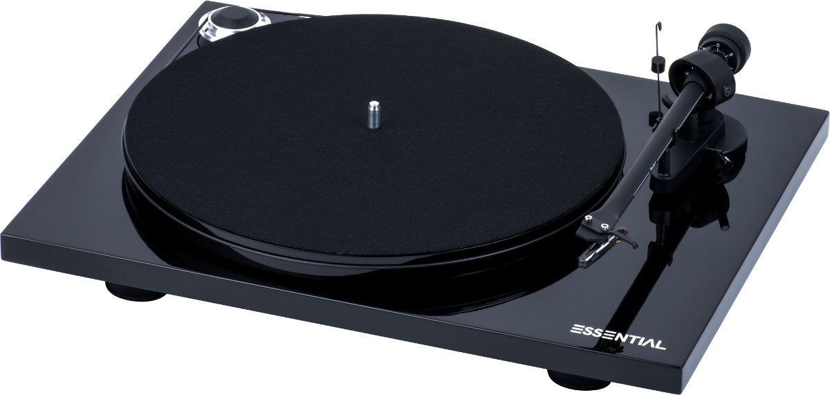 Platines vinyle hi-fi Pro-Ject Essential III OM-10e Noir laqué