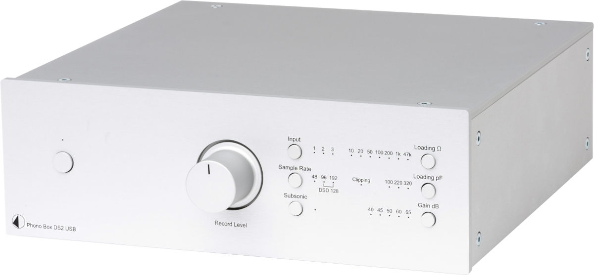 Préamplis phono Pro-Ject Phono Box DS2 USB Silver