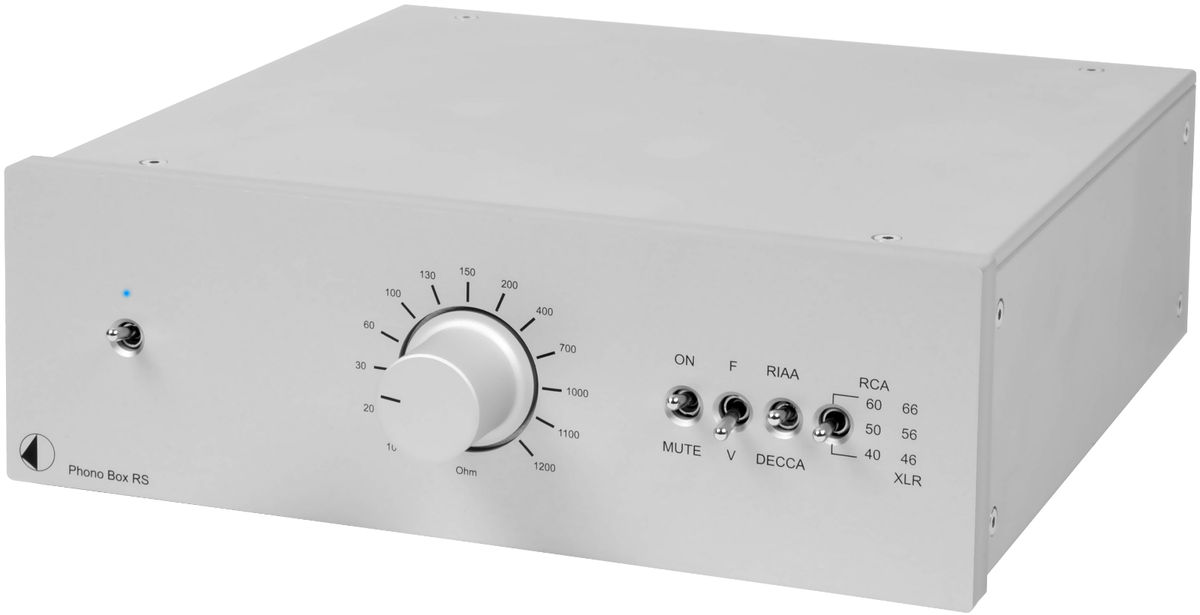 Préamplis phono Pro-Ject Phono Box RS Silver
