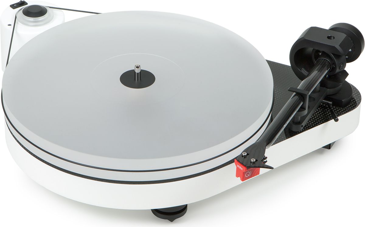 Platines vinyle hi-fi Pro-Ject RPM-5 Carbon Blanc laqué