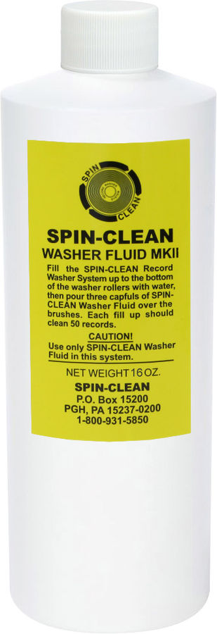 Entretien vinyle Spin Clean Washer Fluid 16 oz