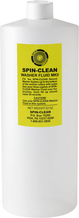 Entretien vinyle Spin Clean Washer Fluid 32 oz