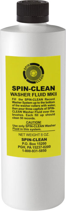 Entretien vinyle Spin Clean Washer Fluid 8 oz