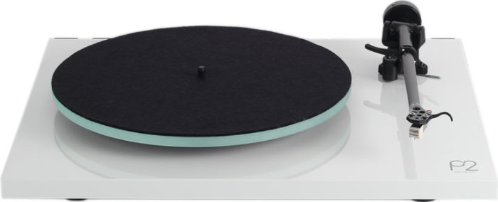 Platines vinyle hi-fi Rega Planar 2 Blanc laqué Carbon MM