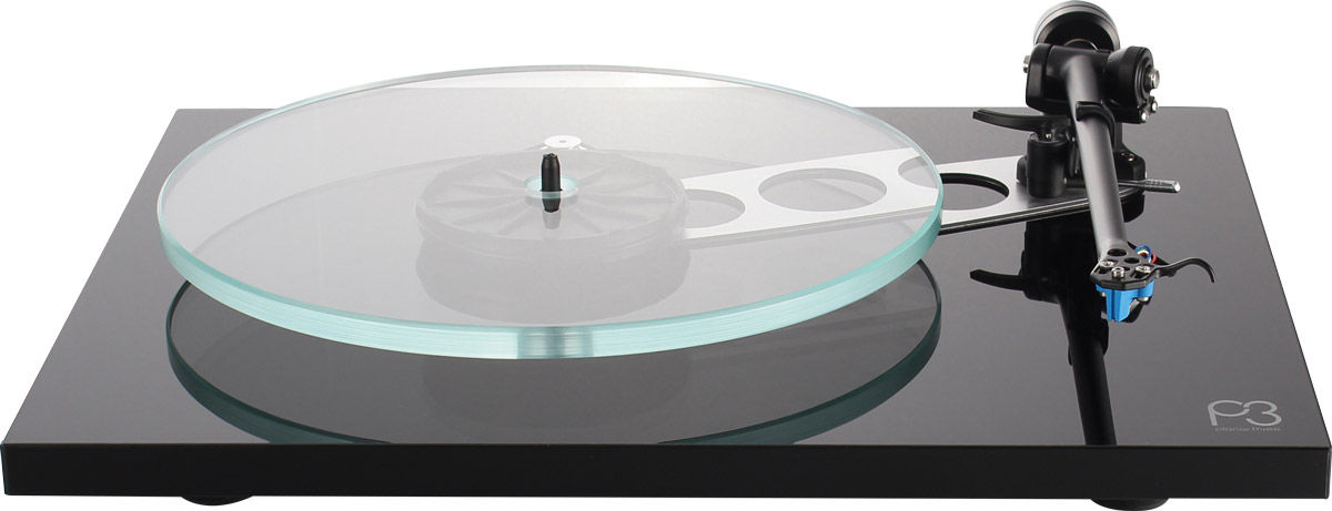 Platines vinyle hi-fi Rega Planar 3 Noir laqué Elys 2 MM
