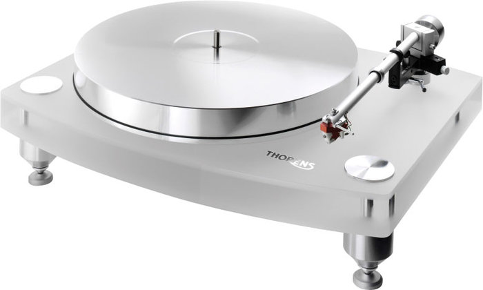 Platines vinyle hi-fi Thorens TD2035 Acrylique blanc avec bras TP92