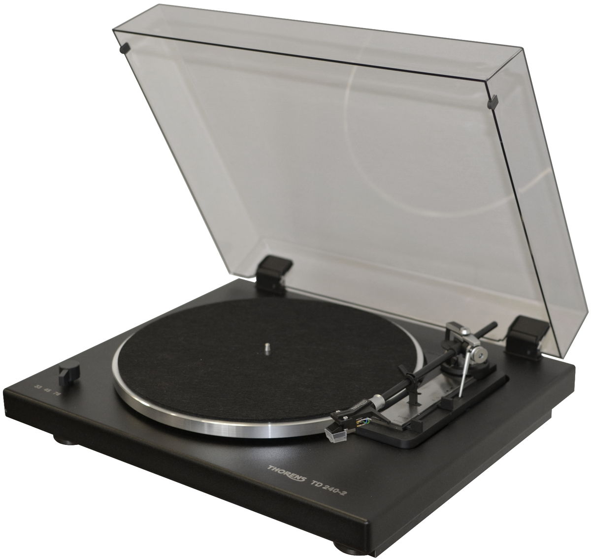 Platines vinyle hi-fi Thorens TD240-2 Noir mat