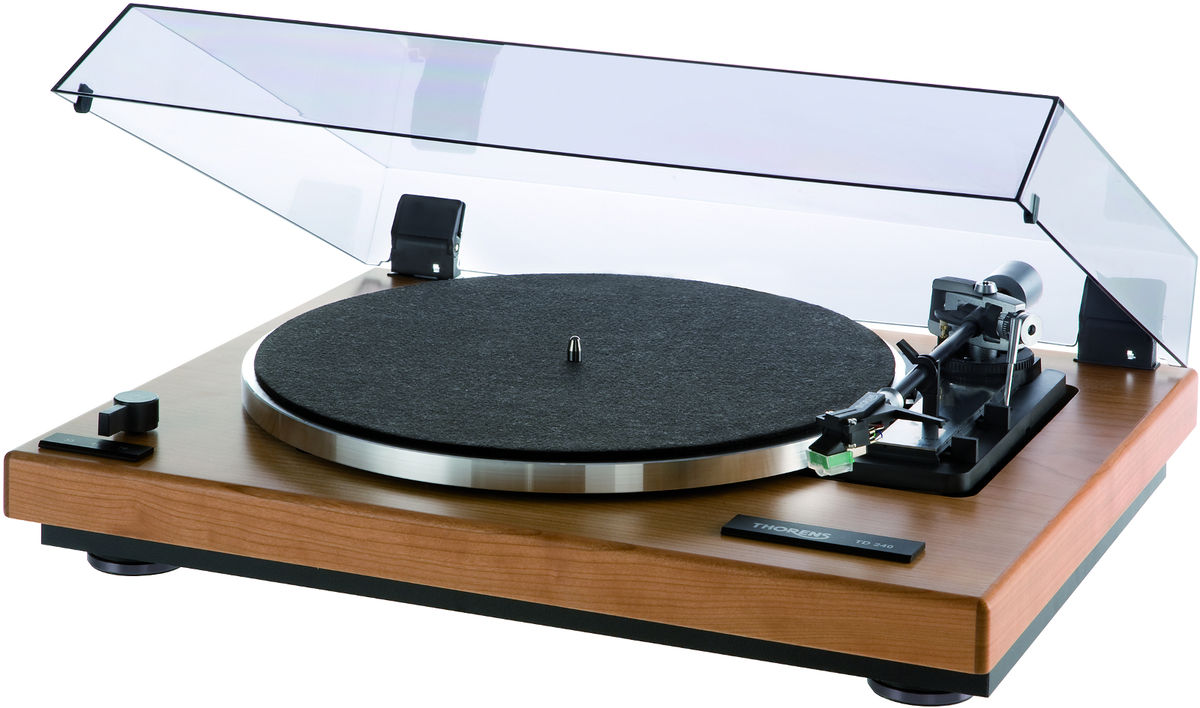 Platines vinyle hi-fi Thorens TD 240-2 Noyer clair (Walnut)