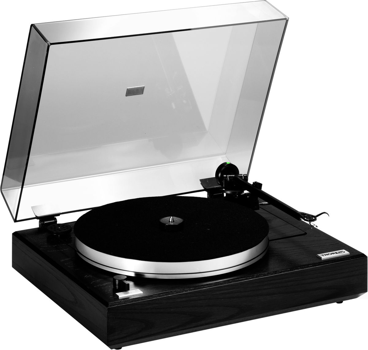 Platines vinyle hi-fi Thorens TD350 bois noir bras TP 92