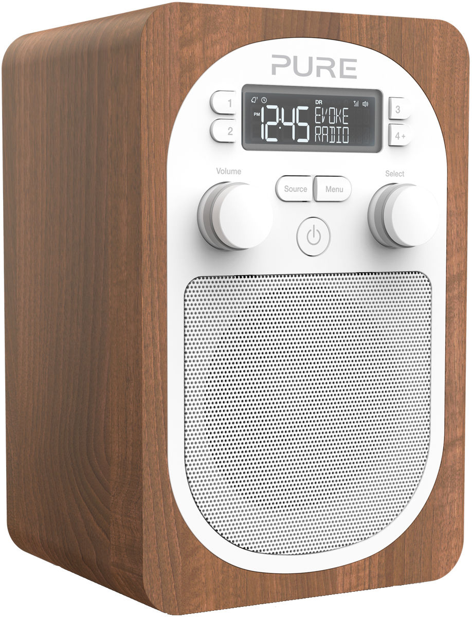 Radio-réveil Pure Evoke H2 Noyer