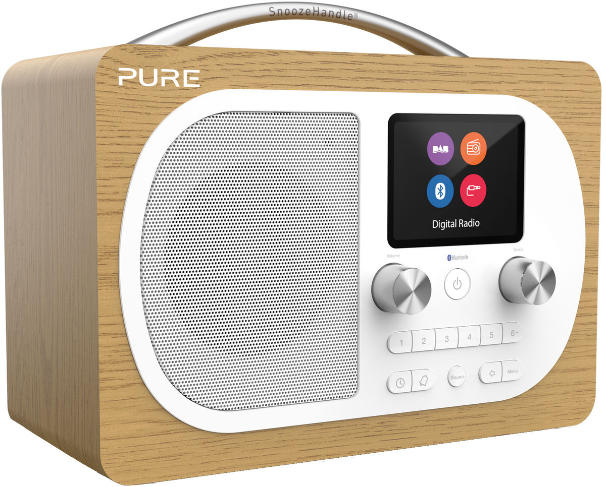 Radio-réveil Pure Evoke H4 Chêne