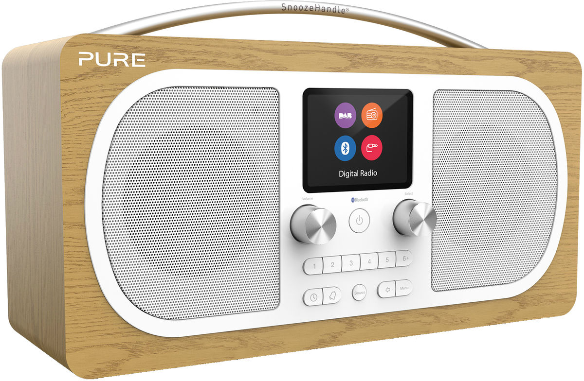 Radio-réveil Pure Evoke H6 Chêne