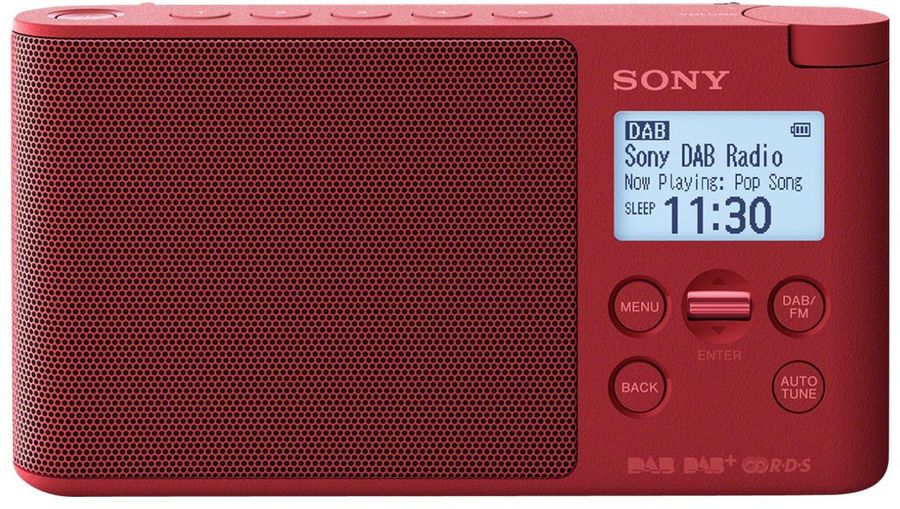 Radios portables Sony XDR-S41D Rouge