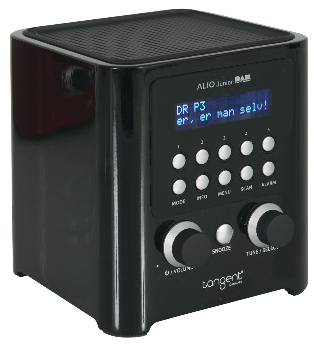 Radio-réveil Tangent Alio Junior DAB Noir
