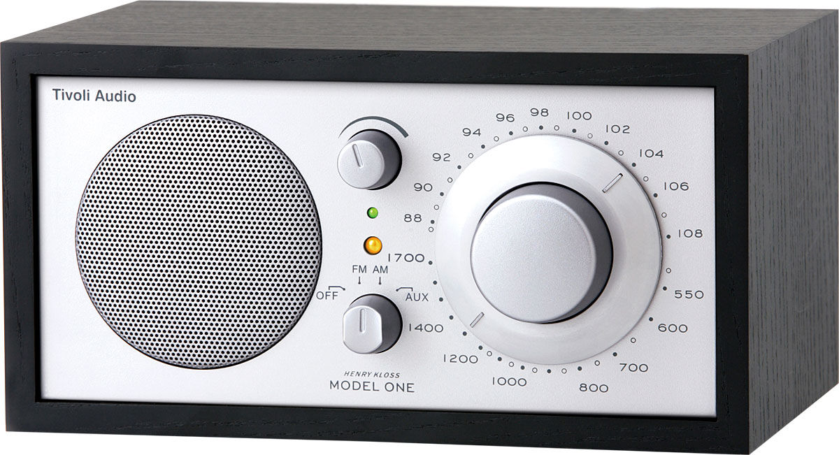 Radio-réveil Tivoli Model One Bois Noir (Silver)