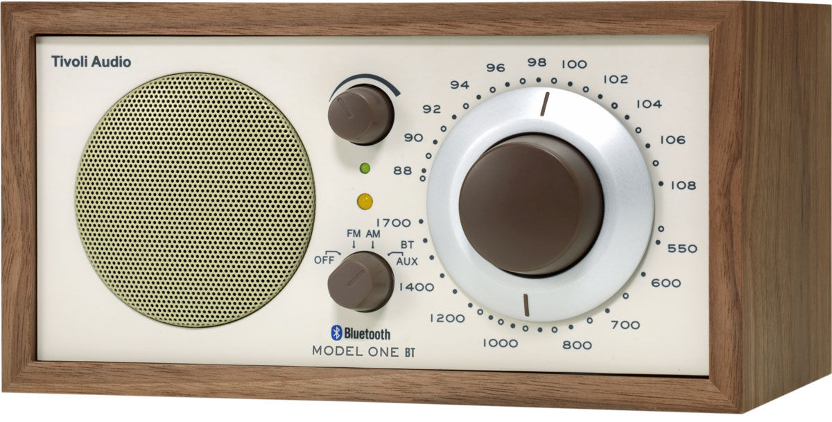 Radio-réveil Tivoli Model One BT Noyer