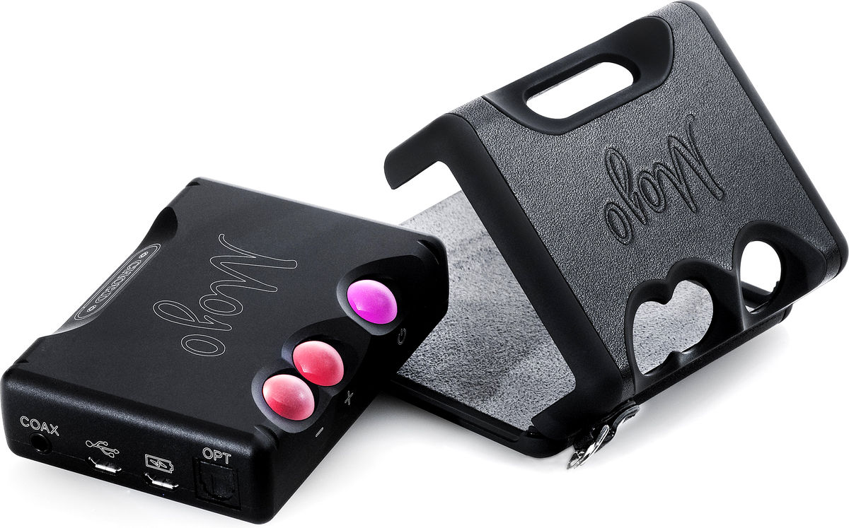 Étuis et protections Chord Electronics Étui polycarbonate noir Mojo