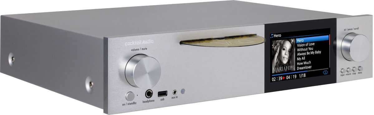 Lecteurs réseau audio Cocktail Audio X40 Silver