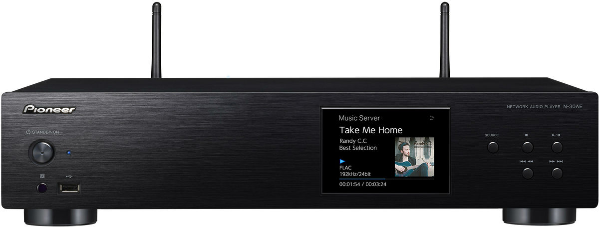 Lecteurs réseau audio Pioneer N-30AE Noir