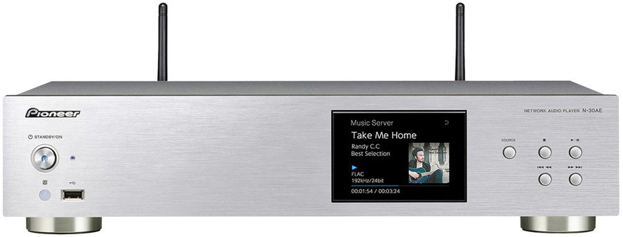 Lecteurs réseau audio Pioneer N-30AE Silver
