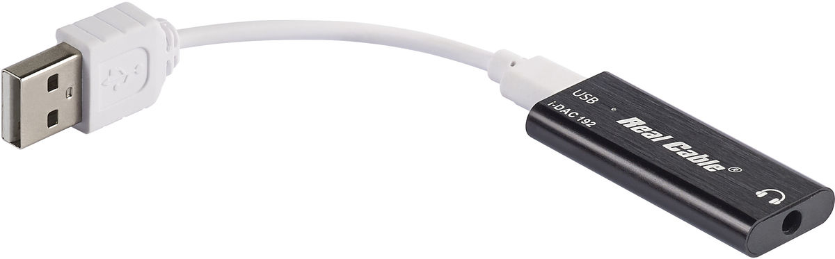 DAC Audio USB Real Cable i-DAC 192 Noir