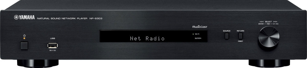 Lecteurs réseau audio Yamaha MusicCast NP-S303 Noir