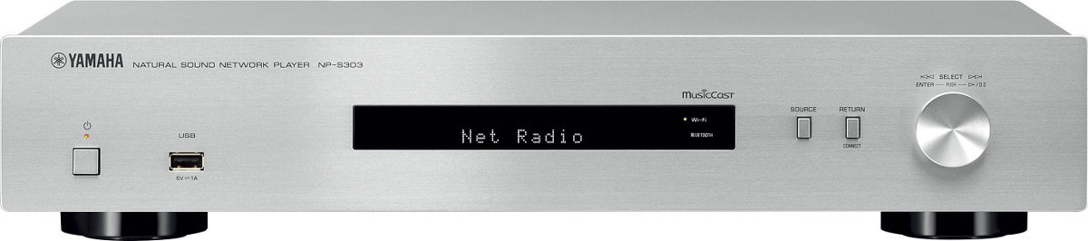 Lecteurs réseau audio Yamaha MusicCast NP-S303 Silver