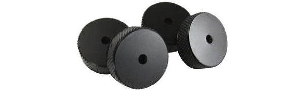 Accessoires enceintes Atacama Spike Shoes Small Noir (lot de 4)