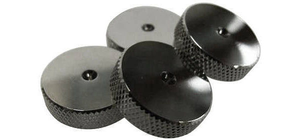 Accessoires enceintes Atacama Spike Shoes Small Silver (lot de 4)