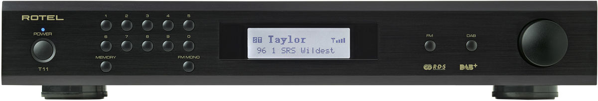 Tuners radio Rotel T-11 Noir