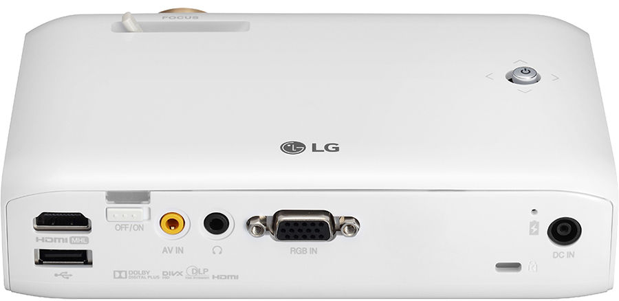 Dupliquer Ecran Smartphone Sur Tablette Bluetooth LG PH550G - Vidéoprojecteurs sur Son-Vidéo.com