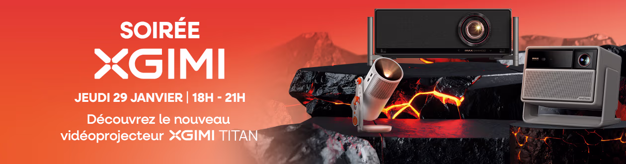 Soir&eacute;e Xgimi Titan chez Son-Vid&eacute;o.com Paris Est