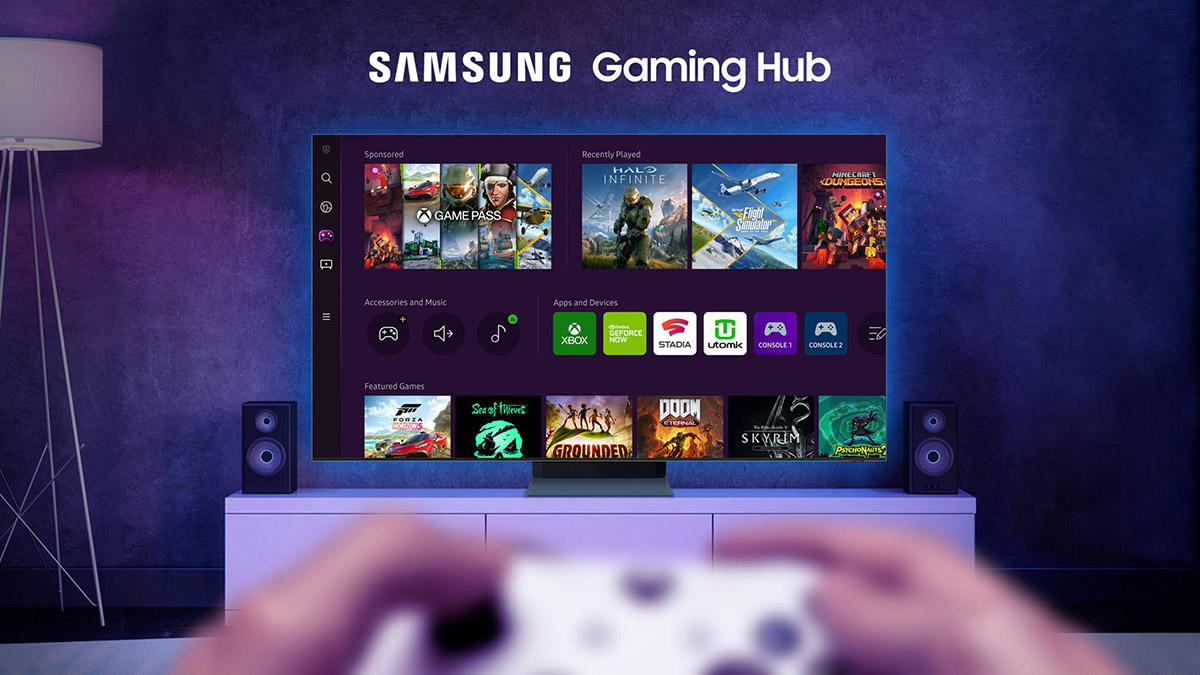 Samsung Gaming Hub - Mise en situation