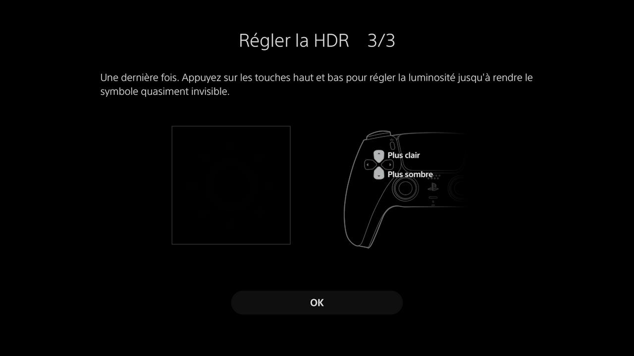 Le tone mapping de la PS5 optimise l'expérience visuelle en ajustant automatiquement la luminosité et le contraste des jeux, offrant ainsi des graphismes plus réalistes et immersifs, que ce soit dans les scènes sombres ou très lumineuses. Le tone mapping de la PS5 améliore de manière significative l'expérience visuelle en ajustant automatiquement les niveaux de luminosité et de contraste des jeux, permettant ainsi une représentation plus réaliste et immersive des graphismes, que ce soit dans les scènes sombres ou très lumineuses.