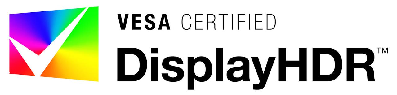 La certification VESA DisplayHDR garantit des performances HDR de haute qualité, offrant des contrastes plus élevés, une meilleure luminosité et des couleurs plus riches pour une expérience visuelle exceptionnelle sur les écrans compatibles. Le VESA DisplayHDR établit des standards rigoureux pour la performance HDR des écrans, garantissant des niveaux de luminosité, de couleur et de contraste optimisés pour une qualité d'image exceptionnelle et une expérience visuelle immersive.