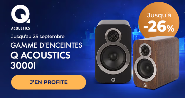 Gamme d'enceintes Q Acoustics 3000i