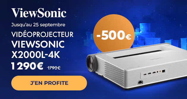 Vidéoprojecteur Viewsonic X2000L-4K Blanc