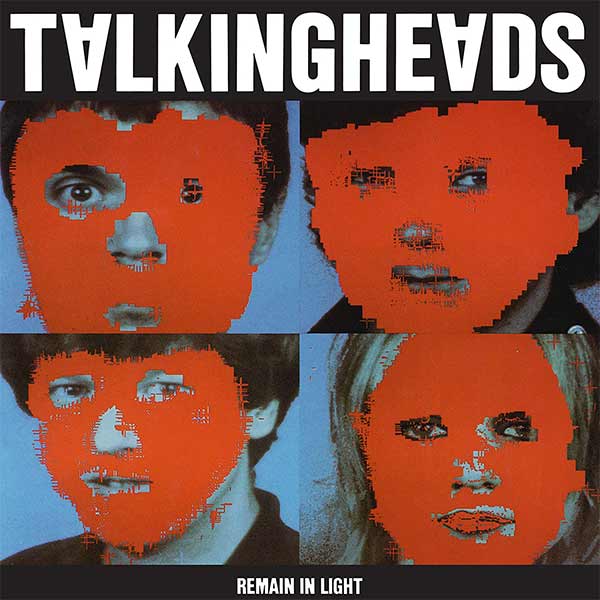 Couverture de l'album de Talking Heads - Remain In Light.